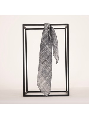 Piramit Naturel Eşarp | Kırçıllı Zemin