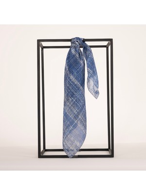 Piramit Naturel Eşarp | Kırçıllı Zemin