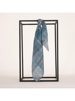 Piramit Naturel Eşarp | Kırçıllı Zemin