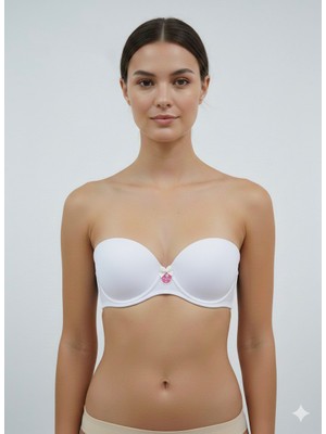 Ecem Yıldız Desteksiz Straplez Sütyen 2100