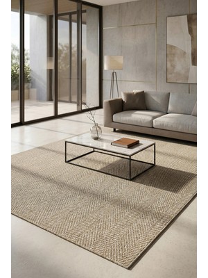 Woolen Home Sunset Koleksiyonu Polyester Iplik Jüt Taban Lüks Halı