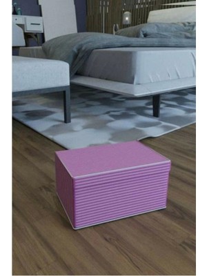 Baza Altı Boy Çok Amaçlı Düzenleyici Kutu Organizer Cırt Cırtlı Hurç 19CM x 40CM x 50CM (10 Adet) ( Lisinya )