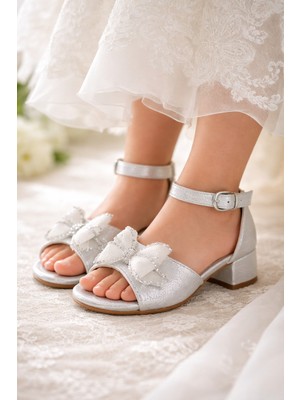 Tuğba Ortopedi 712 Kız Çocuk Topuklu Abiye Ayakkabı