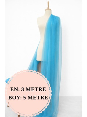 Narin Kumaş Evi Hayal Tül Mavi - Parti, Organizasyon, Düğün, Nişan, Kına, Abiye, Doğum Günü, Süsleme Tülü