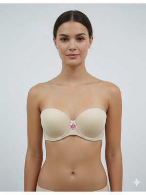 Ecem Yıldız Desteksiz Straplez Sütyen 2100