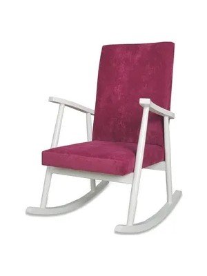 Vivense Trend Sallanan Sandalye, Fuşya, Ahşap, Lake Ayak