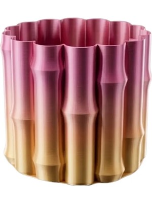 Asa Store 3D Ürün Mor Sarı Vazo