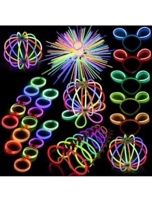Fosforlu Çubuk Glow Stıck 50 Pcs
