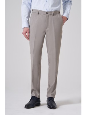 Morven  Erkek Bej Trend Dynamic Fit Pantolon