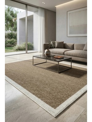 Woolen Home Sunset Koleksiyonu Polyester Iplik Jüt Taban Lüks Halı