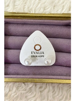 Inci Küpe Paslanmaz Çelik  10MM