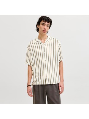 Jack & Jones Erkek Resort Yaka Çizgili Gömlek - Jeff