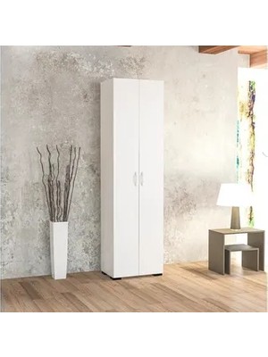 Vivense Çok Amaçlı Dolap 8 Raflı Iki Kapılı