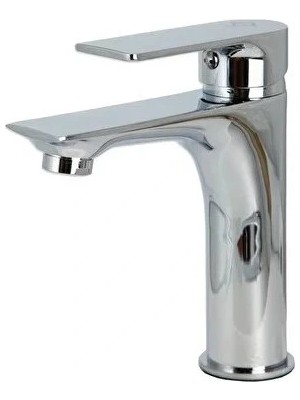 Lüks Sabit Lavabo Bataryası Tek Kollu Musluk – Su Tasarruflu Banyo & Mutfak Uyumlu ( Lisinya )