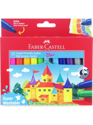 Keçeli Kalem Jumbo 12 Li