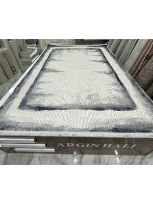 Duru Akrilik Yün Halı Antrasit Gri Argın Halı