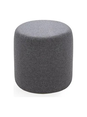 Vivense Silindir Puf, Gri