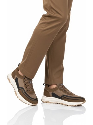 Ayakmod Haki Hakiki Deri Erkek Casual Ayakkabı 2604 M