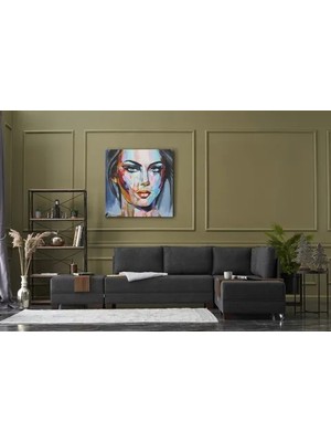 Vivense Fly Yataklı Köşe Koltuk, Antrasit, Sağ Köşe