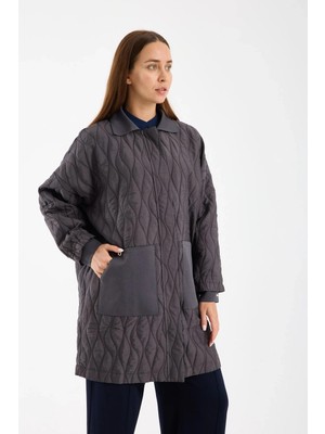 Invee Strata Kısa Kap 7207 Antrasit