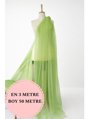 Narin Kumaş Evi Paket Hayal Tül Fıstık Yeşil - Parti, Organizasyon, Düğün, Nişan, Abiye, Doğum Günü, Süsleme Tülü