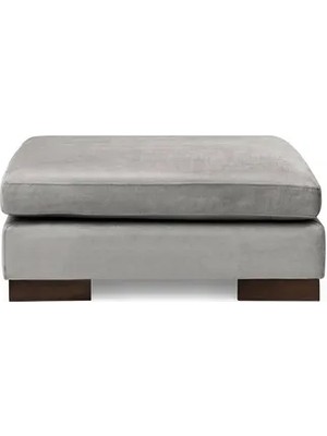 Vivense Tulip Puf, Açık Gri