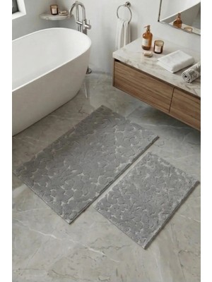 Neşe Home Collection THOMAS BANYO PASPAS SETİ AÇIK GRİ