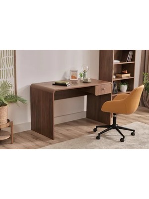 Vivense Girona Çekmeceli Çalışma Masası, Ceviz