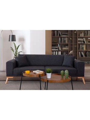 Vivense Babil Üçlü Kanepe, Antrasit