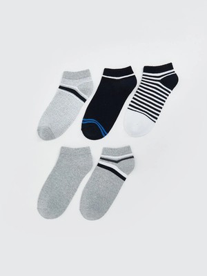 Lc Waikiki Yeni Sezon Çizgili Erkek Çocuk Patik Çorap 5'li