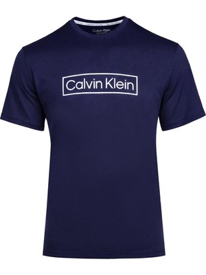 Calvin Klein Calvın Kleın Erkek T-Shırt Upf 40+ CB5HJ301-NVY
