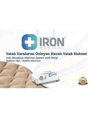 Iron Havalı Yatak Baklava Tipi