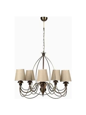 Vivense Lumexx Berfin Beşli Eskitme Hasır Abajurlu Sarkıt