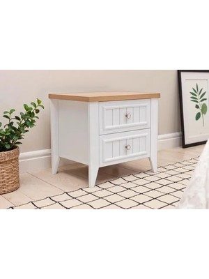 Vivense Lora Komodin, Beyaz