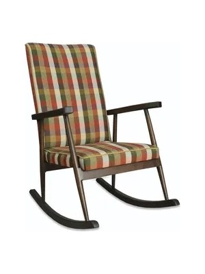 Vivense Trend Sallanan Sandalye, Hardal, Ahşap, Ceviz Ayak