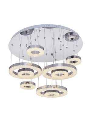 Vivense Özcan Aydınlatma Altılı Katlı Sezar Yuvarlak Sarkıt