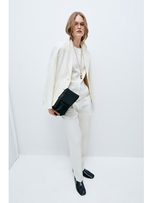 Lufian Alıce Kadın Ceket Ekru