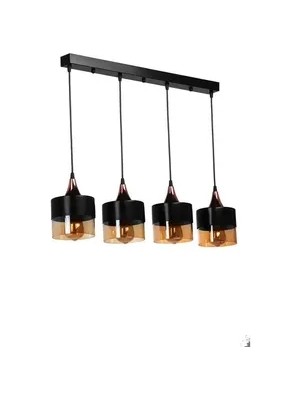 Vivense Lumexx Sahra Dörtlü Sıralı Sarkıt Siyah