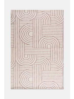 Artloop Vivo Krem/vizon Sisal Modeli Kaymaz Halı Mutfak & Koridor Halısı Rp 02