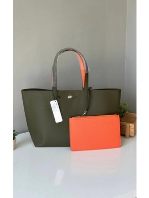 Ges Shop Kadın Çift Taraflı El Omuz Çanta