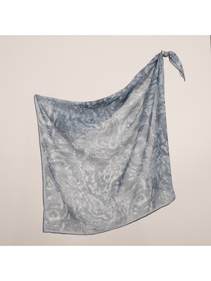 Piramit Naturel Eşarp | Rugan Desen