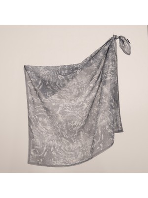 Piramit Naturel Eşarp | Rugan Desen