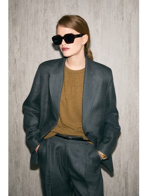 Lufian Alıce Kadın Ceket Ekru