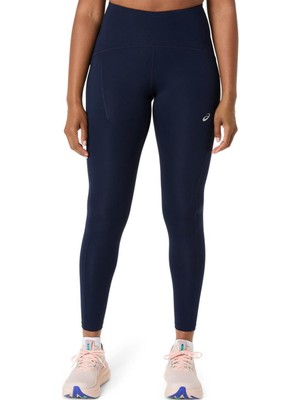 Asics Road High-Waist Kadın Lacivert Koşu Tayt 2012C968-400