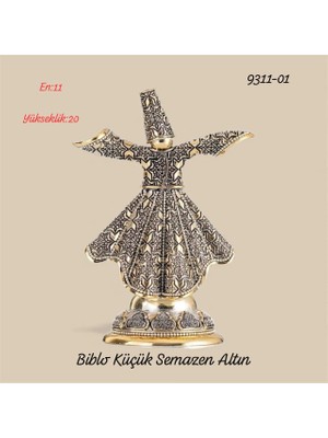 Sedef 9311 Biblo Küçük Semazen Altın