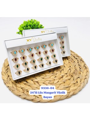 Sedef Lüks Mazgarit Yüzük