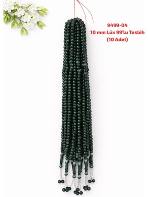 Sedef Tuhafiye 10 mm Lüks 99'lu Tesbih