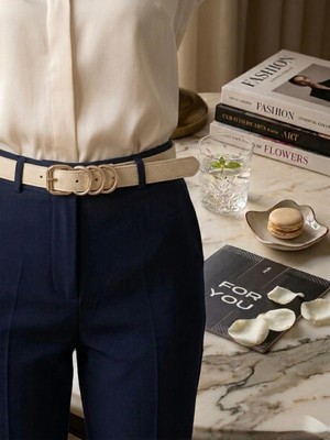 Fiori Kare Tokalı Ince Kadın Kemeri Bel Kemeri,elbise Kemeri,etek Kemeri,pantolon Kemer