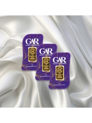 LEVA GOLD 3 Adet 1 gr 24 Ayar Gar Gram Altın