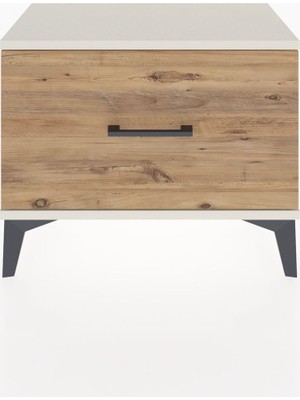 Rehome Arges Komodin Tek Çekmeceli 60x30x48 Aytaşı-Çam
